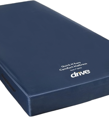 Drive Medical FoamQuick'n Easy Comfort Mattress, Blue