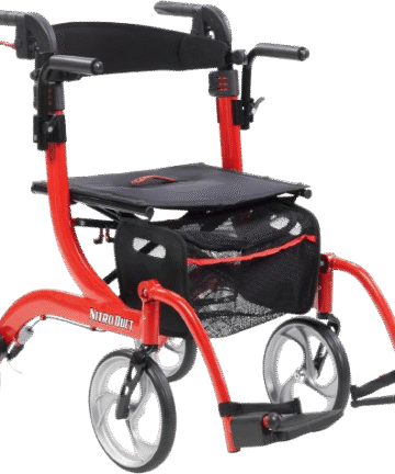 Nitro Duet Rollator and Transport Chair