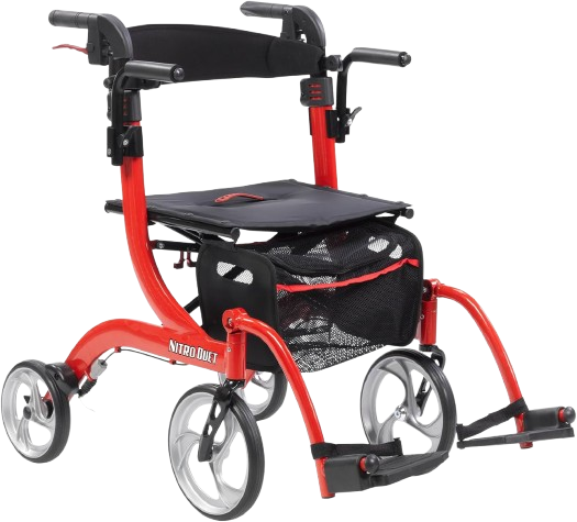 Nitro Duet Rollator and Transport Chair